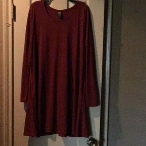 Lildy maroon dress. Size L/XL